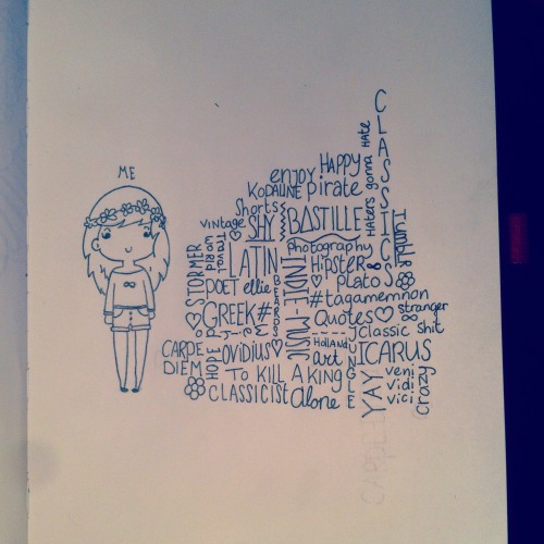 life-of-a-latin-student:Hi, so I drew this. Literally my life.Adorabiliter!