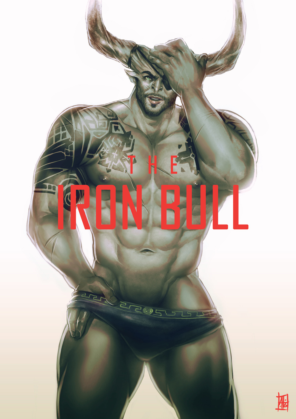 redgart:  The hottie of this week is  THE IRON BULL. YEAH. He won, I mean how the