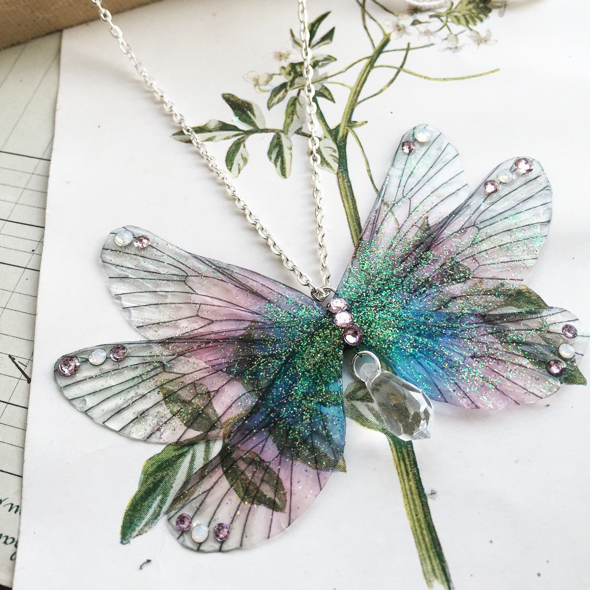 wordsnquotes:  culturenlifestyle: Ethereal &amp; Delicate Butterfly Jewelry &amp;