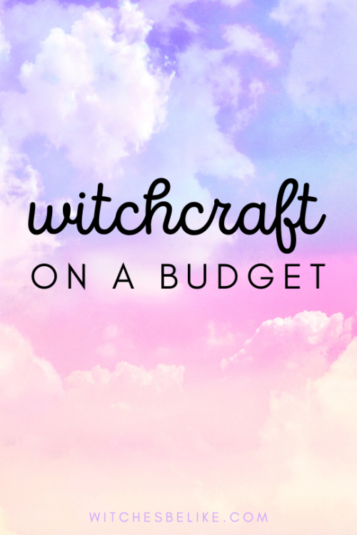 Spirituality is EXPENSIVE. And for every new witch just starting their craft it can be a lot to try 