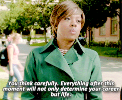 fyeahtgawm:  &ldquo;I picked you because your self-defense argument showed you think well on your feet.&rdquo; 