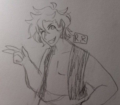 So Based On Gurren Lagann And Disney's Aladdin, Can You Draw Kamina And Yokohama But Dressed Up As Aladdin