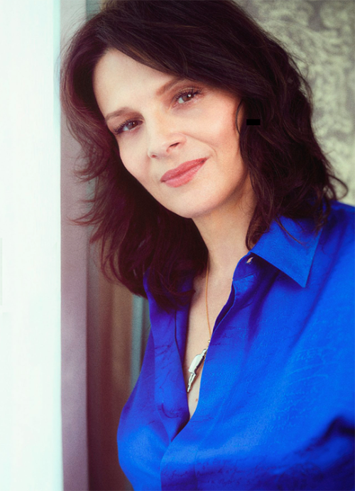 Juliette Binoche photographed by Utsumi, October 2019