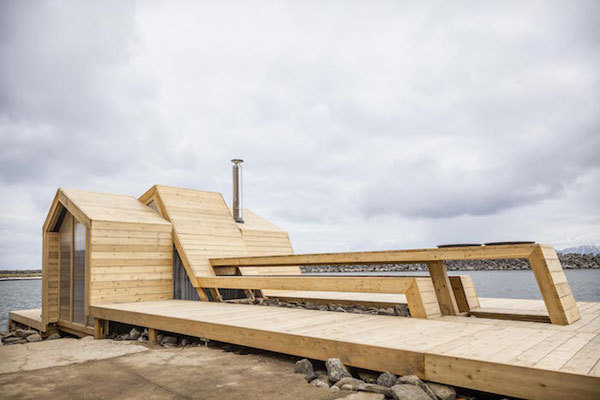 weandthecolor:  A Seaside Sauna in NorwayThis sauna was designed by  The Scarcity