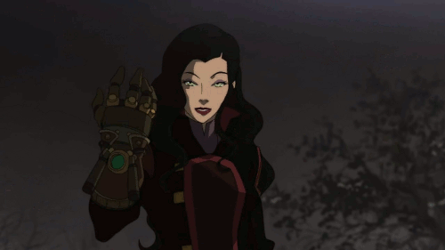 gayfandomblog:remember when there was this check-me-out shot of asami and then it cut to korra looki