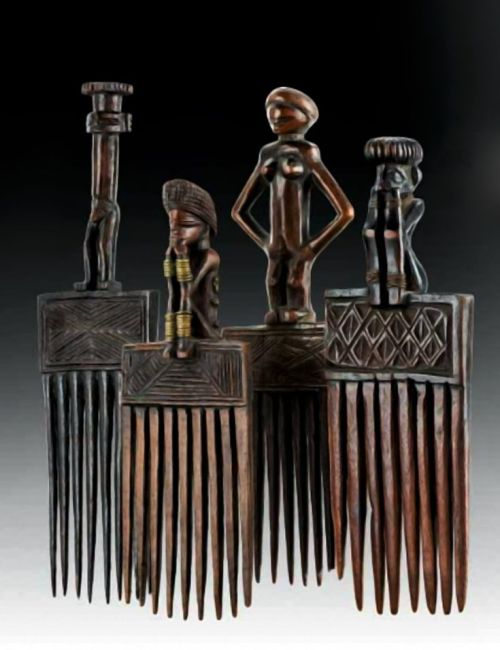 vintagecongo:  Culture/People: Chokwe from D.R.Congo, Angola and Zambia Name: Cisakulo (Comb)    I want em all