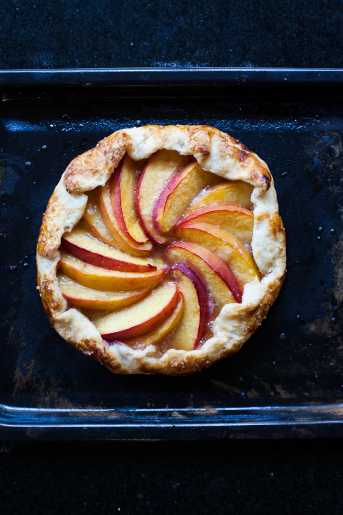 galette season. i always forget how much i like baking. made this peach galette, along with a bluebe