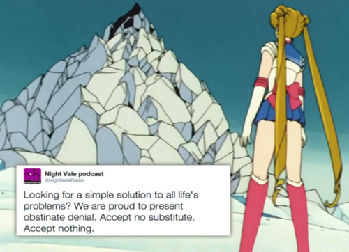 sailormoonsub: Sailor Moon + Night Vale Radio tweets