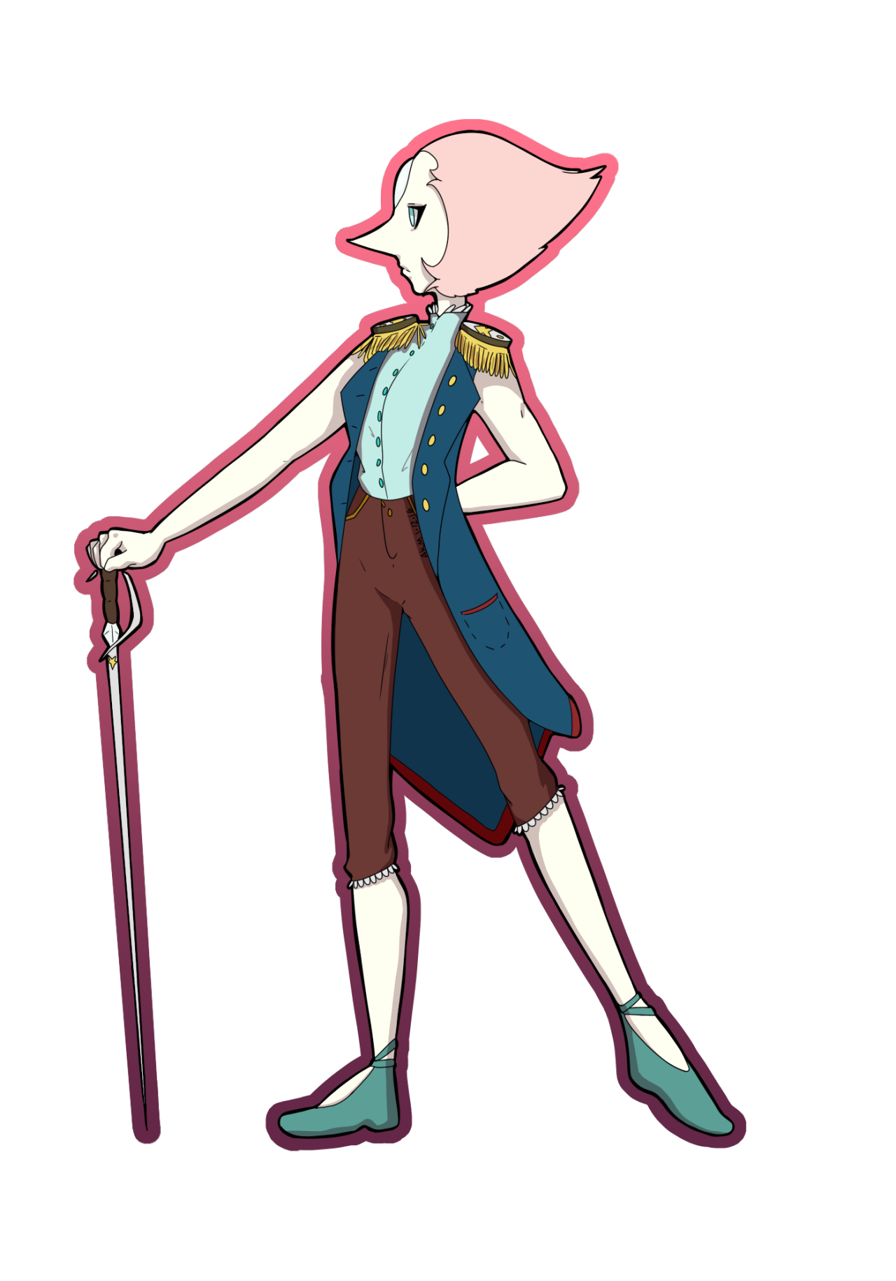 mapplerug-artwork:  it’s a pearl   