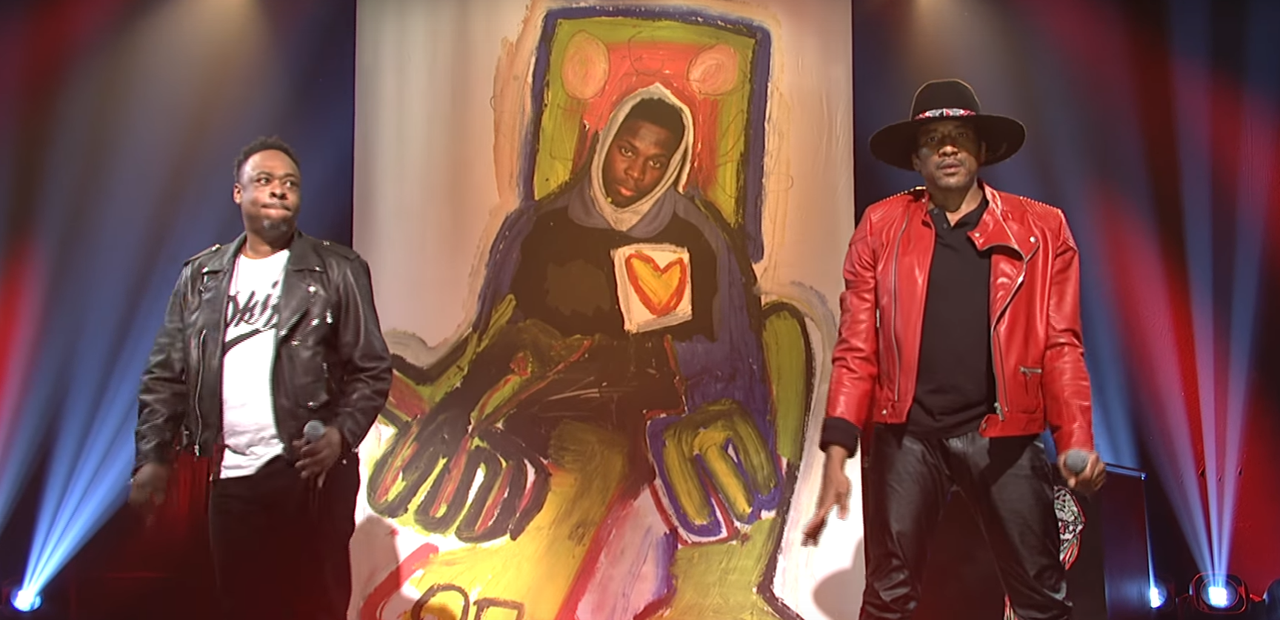 dynastylnoire:  the-movemnt:  On Saturday, A Tribe Called Quest took the Saturday