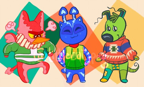  neopets as animal crossing characters, just for fun! 