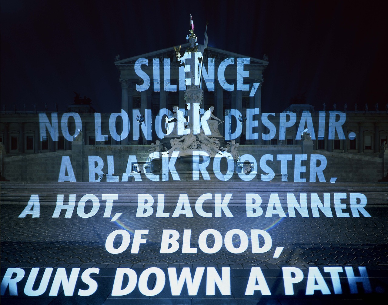 excdus:  Jenny Holzer 