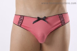 wonkywilly:  &ldquo;Rose&rdquo; panty - Homme mystere