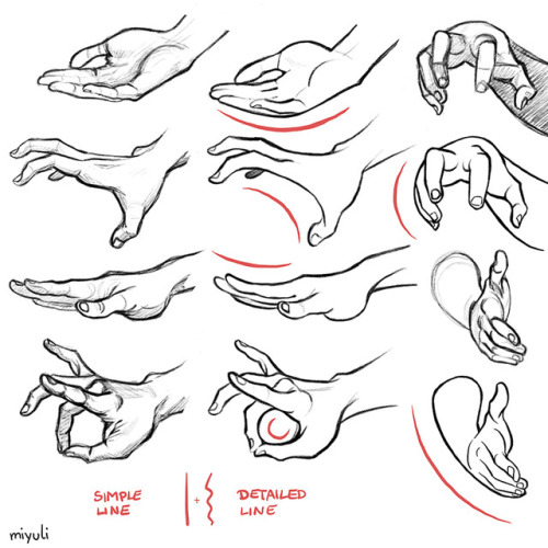 miyuliart:I’ll be putting more tutorials/studies like this on patreon this month~
