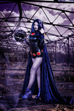 sexynerdgirls:  Daughter of Trigon [Raven Teen Titans] by Blossom-of-Faelivrin  