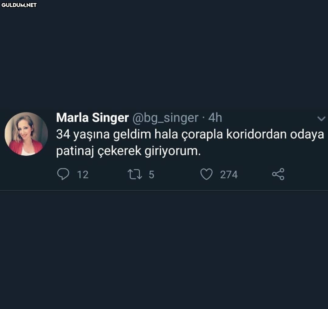 Ben de kapıdan sağa...