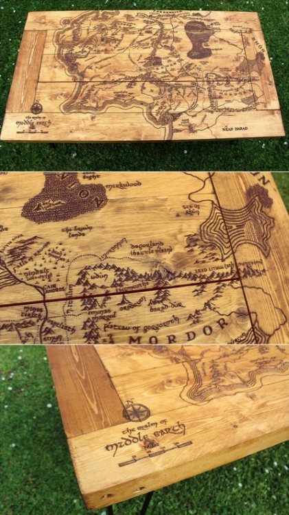 wordsnquotes: culturenlifestyle: Pyrography Art Inspired by Literature Fantasy Masterpieces Belfast 