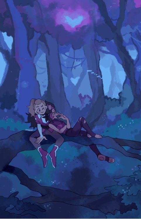 miyabau:for shera s5 here is a catradora piece i never posted!