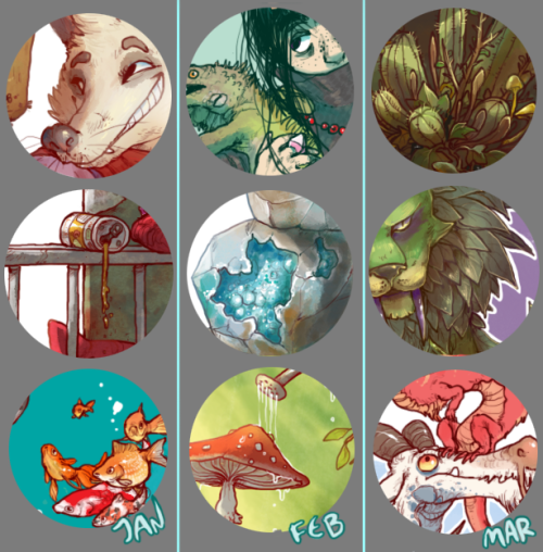 iguanamouth:so thats 2015 !! 12 months of a whole bunch of stuff thats both more and less than i tho
