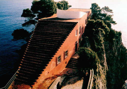 design-art-architecture - Malaparte house in Capri.Including some...