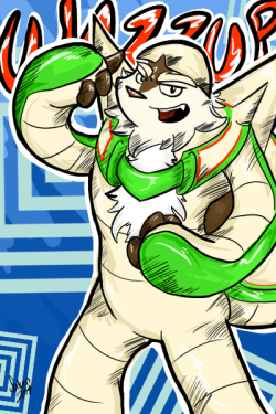saturnarts:  July 02 Chesnaught is love, Chesnaught is life (　´∀｀)