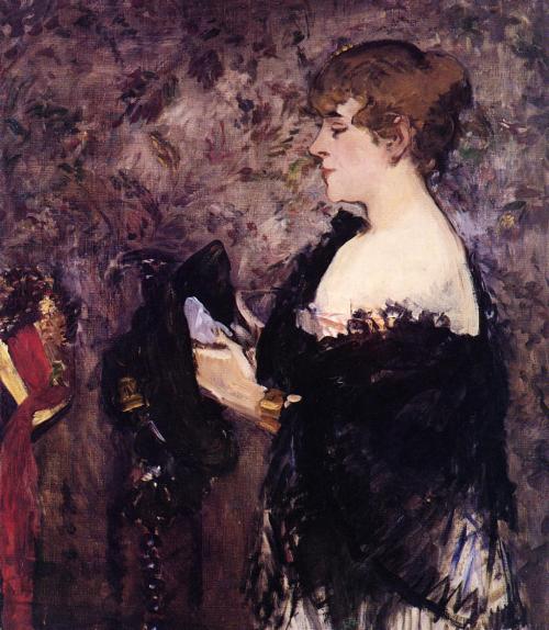 The Milliner, 1881, Édouar ManetMedium: oil,canvas