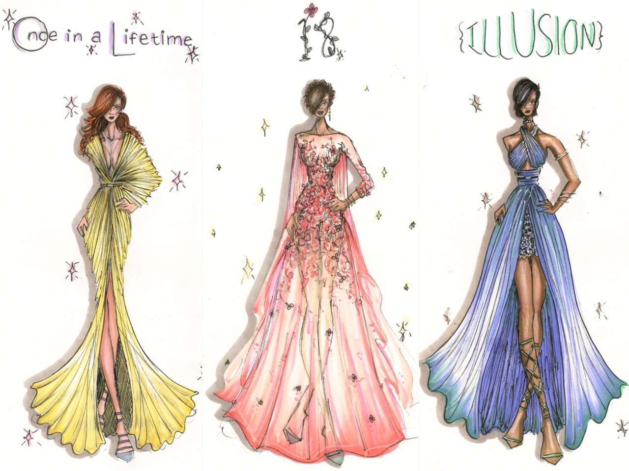 brennuh:Four Couture.please do not remove credit! these took a long time to make. 