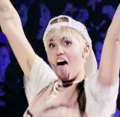 It's Miley bitch!