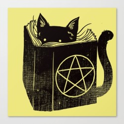 artagainstsociety:  Witchcraft Catby Tobe