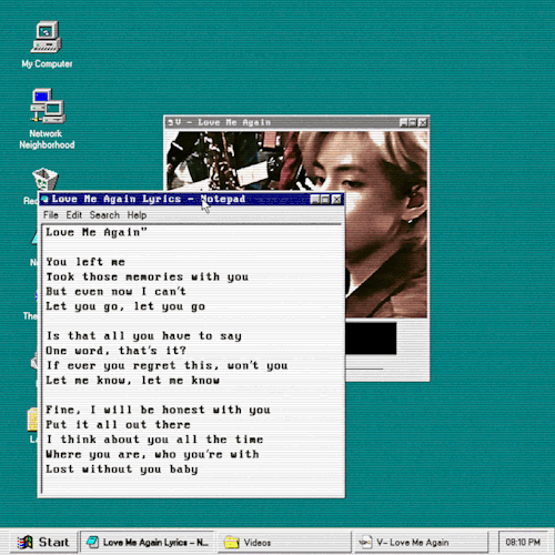 Made In 1995; TAEHYUNG ON WINDOWS 95