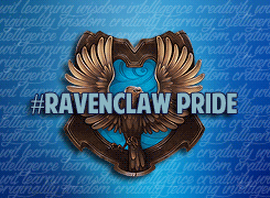 simplypotterheads:  Pottermore House Pride Week - Happy #Ravenclaw Pride Day! 