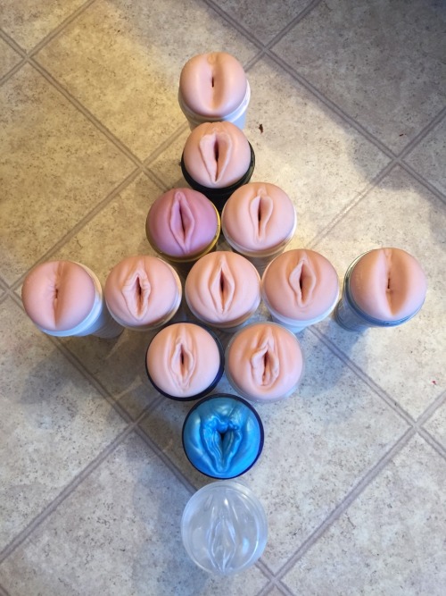 behindthecurtain15:  Thought I’d switch gears from my sissy side and show followers the fun I have when I’m the one doing the fucking. My Fleshlight collection, plus easing into Suzie Carina Vortex and Angela White Entice. Videos in the archive of