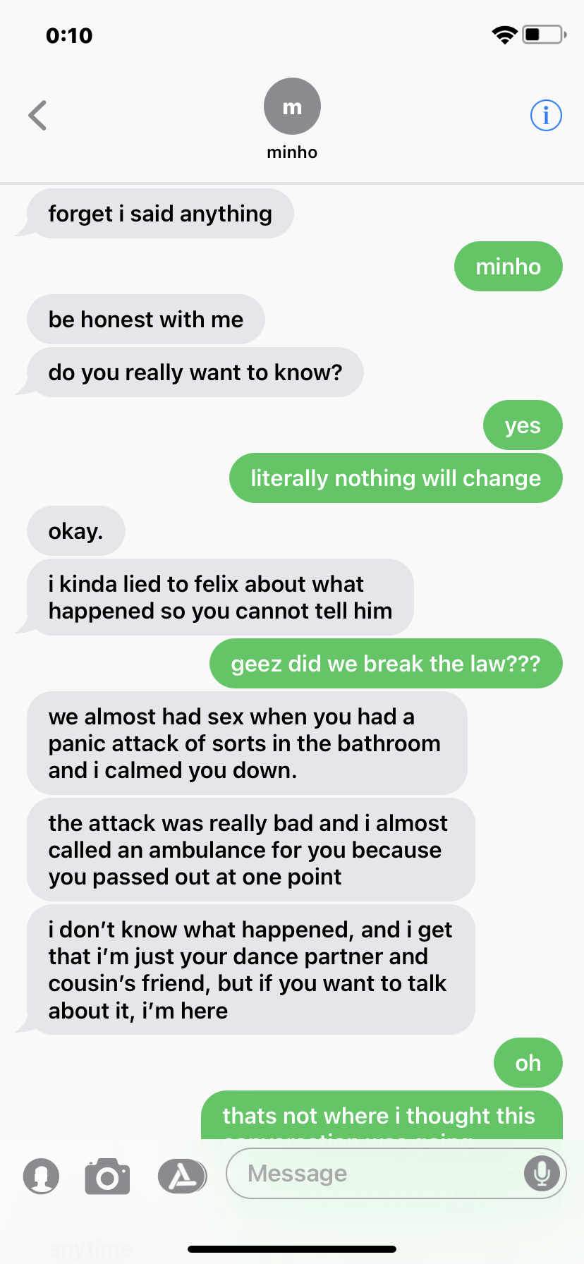 Fifteen - What Actually Happened
