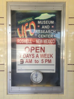 burrito6:  UFO museum in Roswell