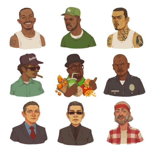 Grand Theft Auto: San Andreas characters