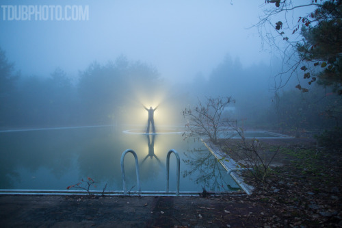 The 2:30am pool party at the long forgotten sports park deep in the forests of West Japan.