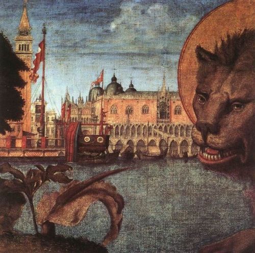 The Lion of St. Mark - Vittore Carpaccio 1516tempera on canvas130×368 cmPalazzo Ducale, Venice Full 