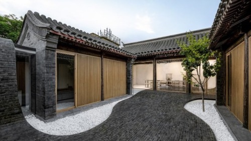 goodwoodwould: Good wood - Beijing based Arch Studio renovated a traditional courtyard house in the 