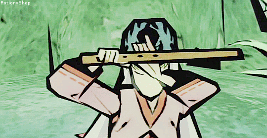 potionxshop:  “Hey ! He drew a sword !“