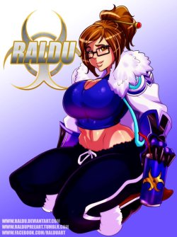 raldupreeart: [OVERWATCH] Mei by RalDu  