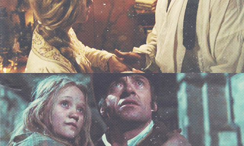 greyvvind: ↳ les miserables movie meme → 4/7 relationships Cosette x Valjean