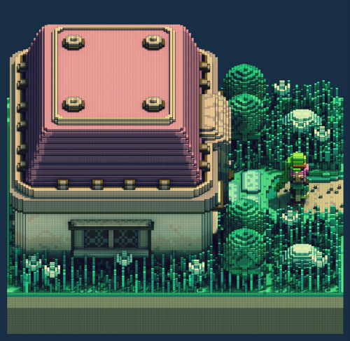 it8bit:  Zelda 3D Isometric DesignCreated by  Sir Carma  