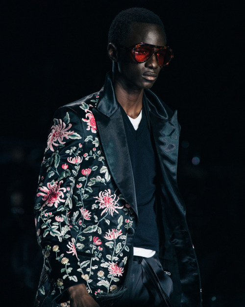 pocmodels:Malick Bodian at Tom Ford Menswear AW 20