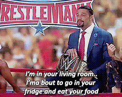 thbigdog:  requested: roman + food = true love (also a remake of this set) bonus (rub da belly):