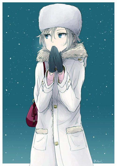 futureisfailed:  うついさんはTwitterを使っています: “雪の中のアナスタシア https://t.co/N1c5cfrWvP” 
