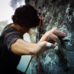 estrangedadventurer:  Rack it stack it and send it! #lasportiva #climbing #adventure #switzerland  