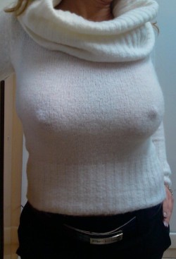 wulsuf2:  charlielshaw:  Sweater Puppies ! As sexist this posting is, I’m sure all women understand that no man ever matures past the 8th grade!  That’s sexy 