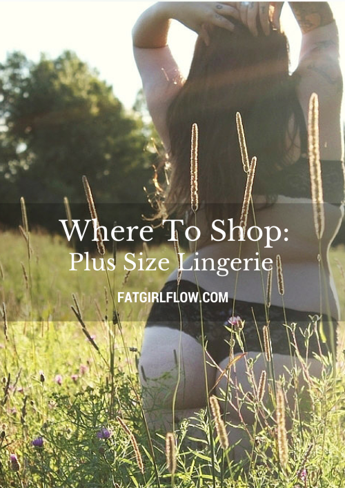 submissivefeminist:  luellaarbre:  fats:  The last post in the “100 Places To Shop For Plus Size Clothing” series is up! Featuring plus size bras, panties, lingerie, and binders, check it out at Fatgirlflow.com <3thanks to my main squeeze luellaarbre