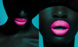 nickelsonwooster:  Lips. labsinthe:  Gaye McDonald photographed by Jamie Nelson for Pop Africana Issue 1 