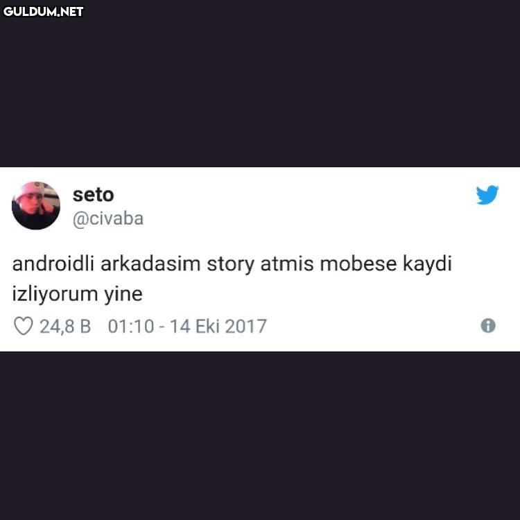 androidliler seri kızgın...